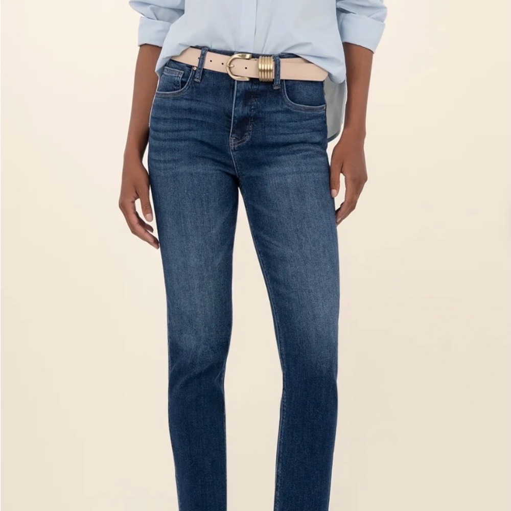 KUT from the Kloth High Rise Rachael Fab Ab Mom Jean, size 18 Long